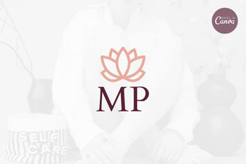 Ladystrategist Shop DIY MP Wellness Brand Logo Canva Template instagram canva templates social media templates etsy free canva templates