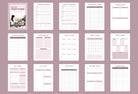 Ladystrategist ADHD Therapy Planner Canva Template A4 Size instagram canva templates social media templates etsy free canva templates