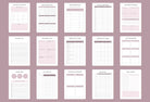 Ladystrategist ADHD Therapy Planner Canva Template A4 Size instagram canva templates social media templates etsy free canva templates
