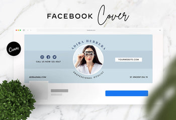 Ladystrategist Adira Facebook Cover Canva Template instagram canva templates social media templates etsy free canva templates