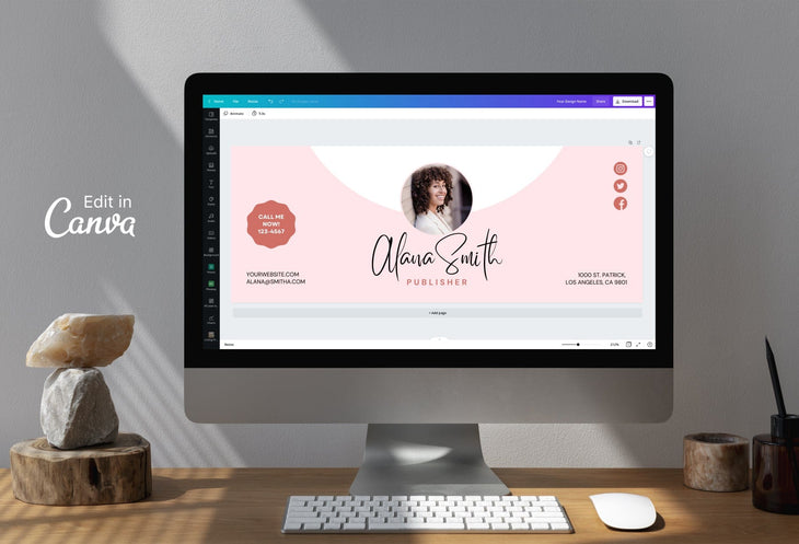 Ladystrategist Alana Facebook Cover Canva Template instagram canva templates social media templates etsy free canva templates