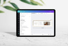 Ladystrategist Alisson Email Signature Template Editable Canva Template Rose Gold instagram canva templates social media templates etsy free canva templates