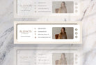 Ladystrategist Alisson Email Signature Template Editable Canva Template Rose Gold instagram canva templates social media templates etsy free canva templates