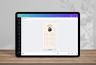 Ladystrategist Amelia Instagram Link in Bio Canva Landing Page Website instagram canva templates social media templates etsy free canva templates