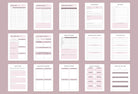 Ladystrategist Anxiety Planner Canva Template A4 Size instagram canva templates social media templates etsy free canva templates