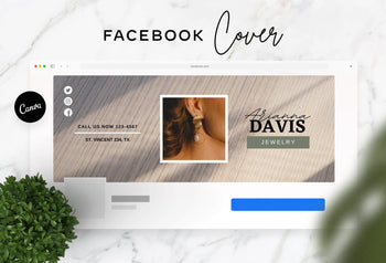 Ladystrategist Arianna Facebook Cover Canva Template instagram canva templates social media templates etsy free canva templates
