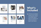 Ladystrategist Aubrey Financial 6-Page Carousel Canva Template instagram canva templates social media templates etsy free canva templates