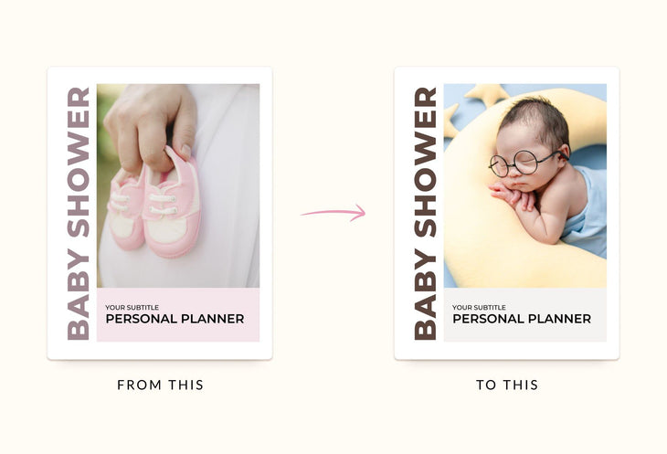Ladystrategist Baby Shower Planner Canva Template instagram canva templates social media templates etsy free canva templates