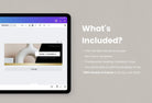 Ladystrategist Basic Ceramics Facebook Cover Canva Template instagram canva templates social media templates etsy free canva templates