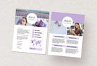 Ladystrategist Belinda Cowell Media Kit Canva Template for Influencers Rose Gold instagram canva templates social media templates etsy free canva templates