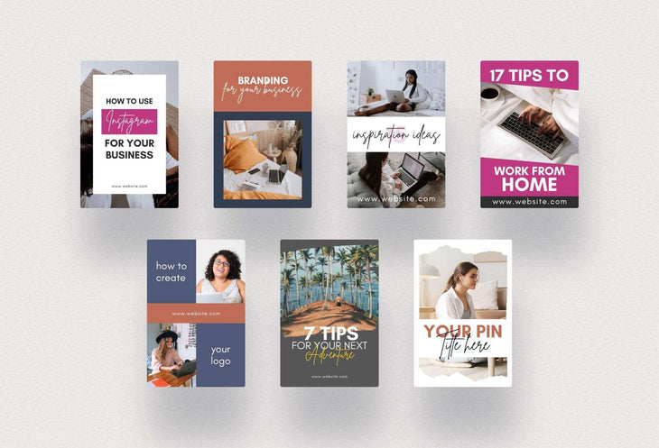 Ladystrategist Blog Pinterest Template instagram canva templates social media templates etsy free canva templates