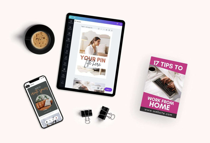 Ladystrategist Blog Pinterest Template instagram canva templates social media templates etsy free canva templates