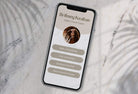 Ladystrategist Britney Instagram Link in Bio Canva Landing Page Website instagram canva templates social media templates etsy free canva templates