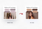 Ladystrategist Business Coaching Instagram Post Canva Templates instagram canva templates social media templates etsy free canva templates