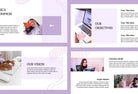 Ladystrategist Business Plan Presentation Lavanda Collection Fully Editable Canva Template instagram canva templates social media templates etsy free canva templates