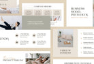 Ladystrategist Business Plan Presentation Neutral Collection Fully Editable Canva Template instagram canva templates social media templates etsy free canva templates