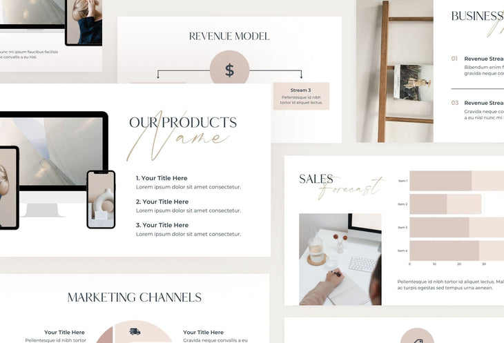 Ladystrategist Business Plan Presentation Sage Collection Fully Editable Canva Template instagram canva templates social media templates etsy free canva templates
