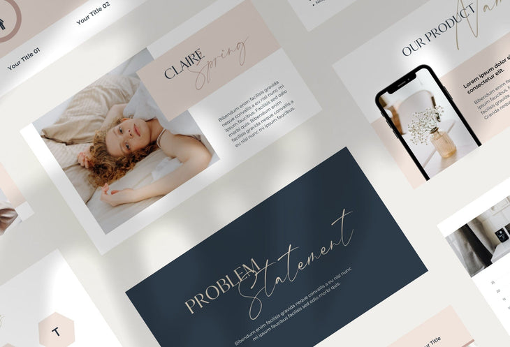 Ladystrategist Business Plan Presentation Sage Collection Fully Editable Canva Template instagram canva templates social media templates etsy free canva templates