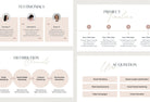 Ladystrategist Business Plan Presentation Sage Collection Fully Editable Canva Template instagram canva templates social media templates etsy free canva templates