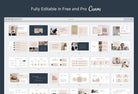 Ladystrategist Business Plan Presentation Sage Collection Fully Editable Canva Template instagram canva templates social media templates etsy free canva templates