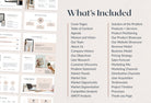 Ladystrategist Business Plan Presentation Sage Collection Fully Editable Canva Template instagram canva templates social media templates etsy free canva templates