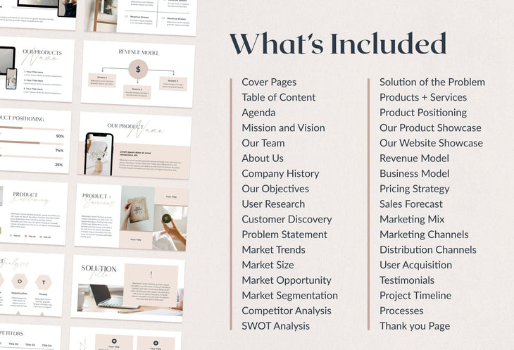 Ladystrategist Business Plan Presentation Sage Collection Fully Editable Canva Template instagram canva templates social media templates etsy free canva templates