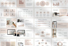 Ladystrategist Business Plan Presentation Sage Collection Fully Editable Canva Template instagram canva templates social media templates etsy free canva templates