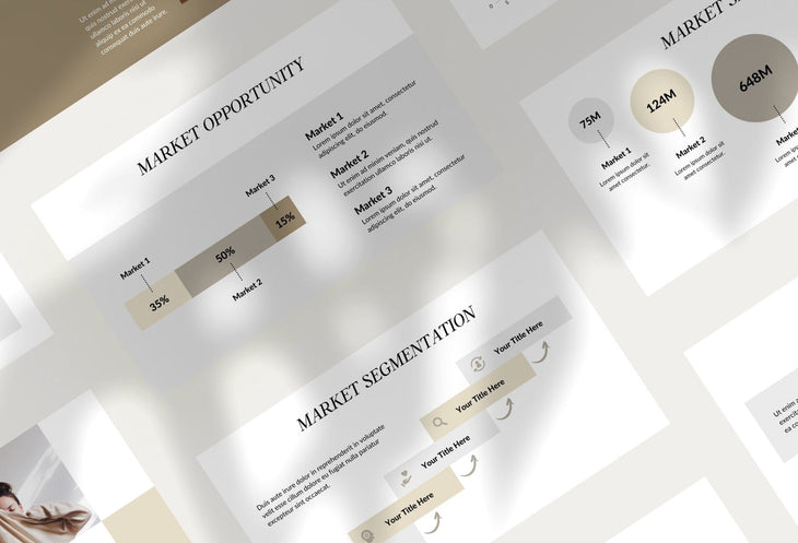 Ladystrategist Business Plan Presentation Savannah Collection Fully Editable Canva Template instagram canva templates social media templates etsy free canva templates