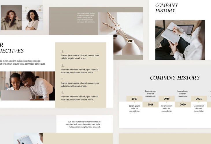Ladystrategist Business Plan Presentation Savannah Collection Fully Editable Canva Template instagram canva templates social media templates etsy free canva templates