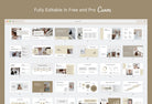 Ladystrategist Business Plan Presentation Savannah Collection Fully Editable Canva Template instagram canva templates social media templates etsy free canva templates