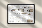 Ladystrategist Business Plan Presentation Savannah Collection Fully Editable Canva Template instagram canva templates social media templates etsy free canva templates