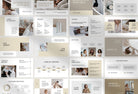 Ladystrategist Business Plan Presentation Savannah Collection Fully Editable Canva Template instagram canva templates social media templates etsy free canva templates