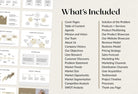 Ladystrategist Business Plan Presentation Savannah Collection Fully Editable Canva Template instagram canva templates social media templates etsy free canva templates
