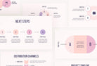 Ladystrategist Business Plan Presentation Sweet Collection Fully Editable Canva Template instagram canva templates social media templates etsy free canva templates