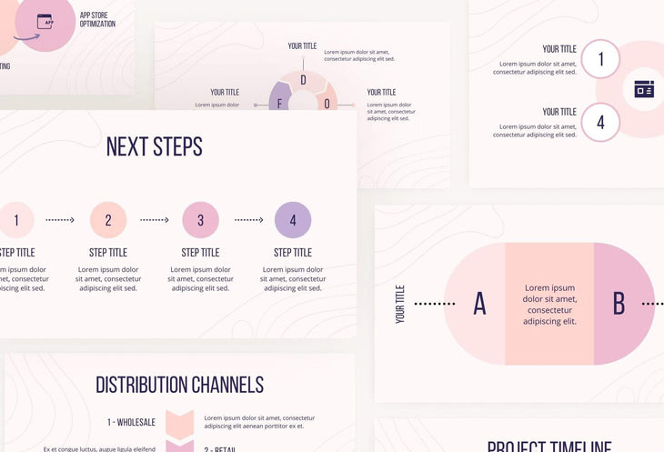 Ladystrategist Business Plan Presentation Sweet Collection Fully Editable Canva Template instagram canva templates social media templates etsy free canva templates