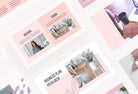 Ladystrategist Business Plan Presentation Sweet Collection Fully Editable Canva Template instagram canva templates social media templates etsy free canva templates