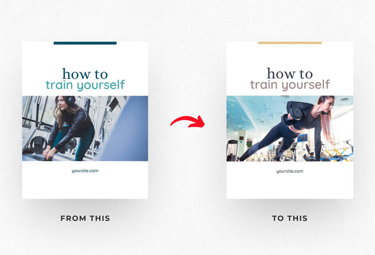 Ladystrategist Camila Fitness 6-Page Carousel Canva Template instagram canva templates social media templates etsy free canva templates