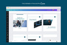 Ladystrategist Camila Fitness 6-Page Carousel Canva Template instagram canva templates social media templates etsy free canva templates