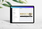 Ladystrategist Carmen Email Signature Template Editable Canva Template Rose Gold instagram canva templates social media templates etsy free canva templates