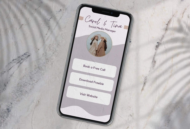 Ladystrategist Carol Instagram Link in Bio Canva Landing Page Website instagram canva templates social media templates etsy free canva templates