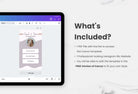 Ladystrategist Carol Instagram Link in Bio Canva Landing Page Website instagram canva templates social media templates etsy free canva templates