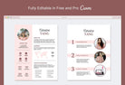 Ladystrategist Caroline Yang Media Kit Canva Template for Influencers instagram canva templates social media templates etsy free canva templates
