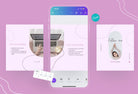 Ladystrategist Charlotte Coaching 6-Page Carousel Canva Template instagram canva templates social media templates etsy free canva templates