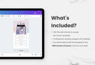Ladystrategist Charlotte Instagram Link in Bio Canva Landing Page Website instagram canva templates social media templates etsy free canva templates