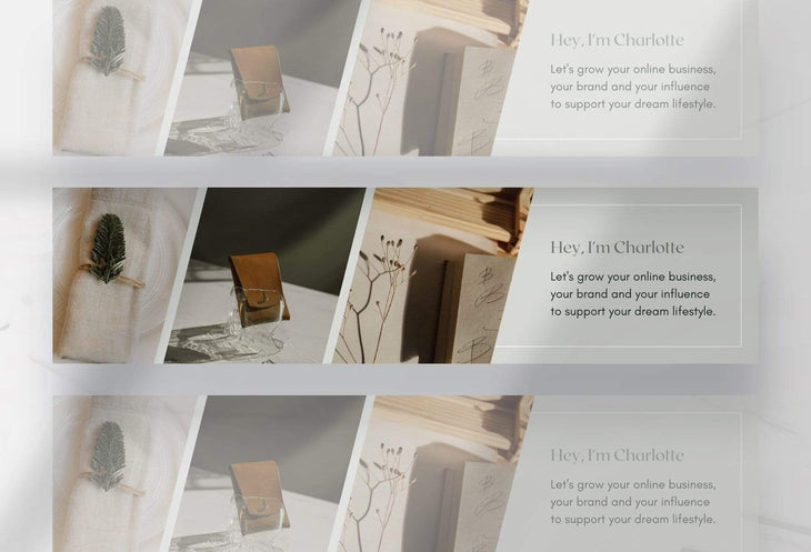Ladystrategist Charlotte Linked In Banner Canva Template instagram canva templates social media templates etsy free canva templates