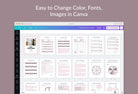 Ladystrategist Coaching Tools Canva Template instagram canva templates social media templates etsy free canva templates