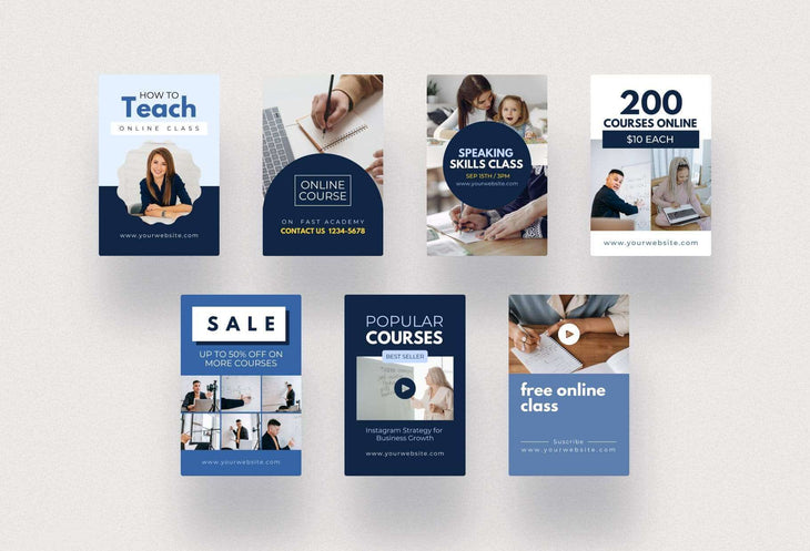 Ladystrategist Course Pinterest Template instagram canva templates social media templates etsy free canva templates