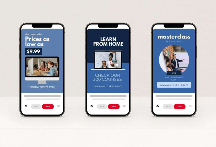 Ladystrategist Course Pinterest Template instagram canva templates social media templates etsy free canva templates