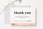 Ladystrategist Cynthia Printable Thank You Card Packaging Insert Note Canva Template instagram canva templates social media templates etsy free canva templates