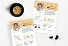 Ladystrategist Danielle Speaker One-Sheet Canva Template instagram canva templates social media templates etsy free canva templates